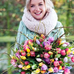 Ein bunter Strauß bringt den Frühling ins Haus!